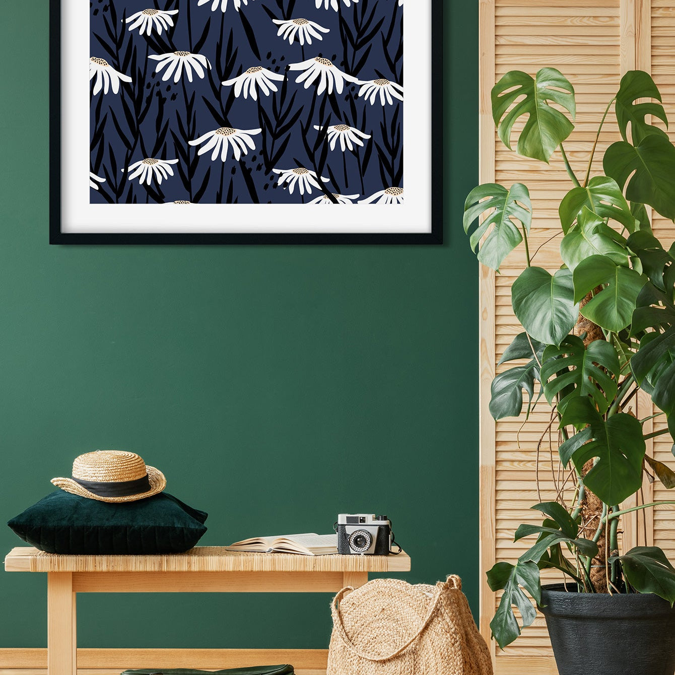 Aesthetic Pattern Painting 3 : 2 Horizontal Premium Wall Art Canvas by MeriDeewar