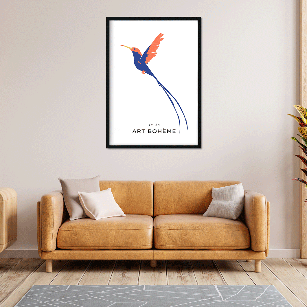 Art boheme Painting 3 : 4.2 Vertical Premium Wall Art Canvas by MeriDeewar
