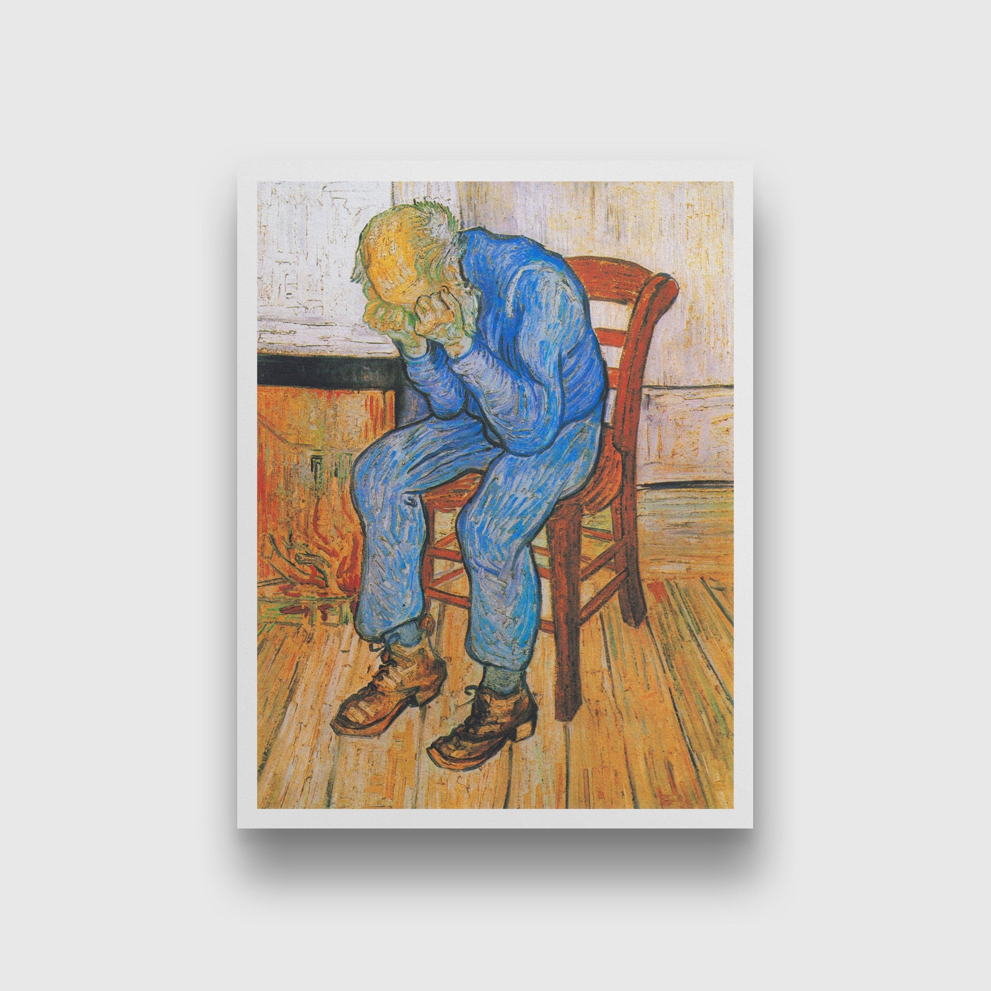 At Eternity_s Gate (1890) 3 : 4 Vertical Premium Wall Art Canvas by MeriDeewar