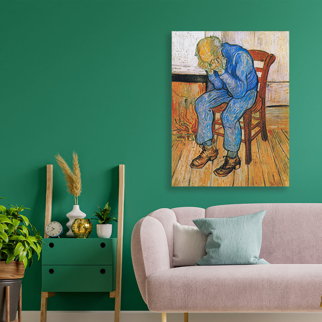 At Eternity_s Gate (1890) 3 : 4 Vertical Premium Wall Art Canvas by MeriDeewar