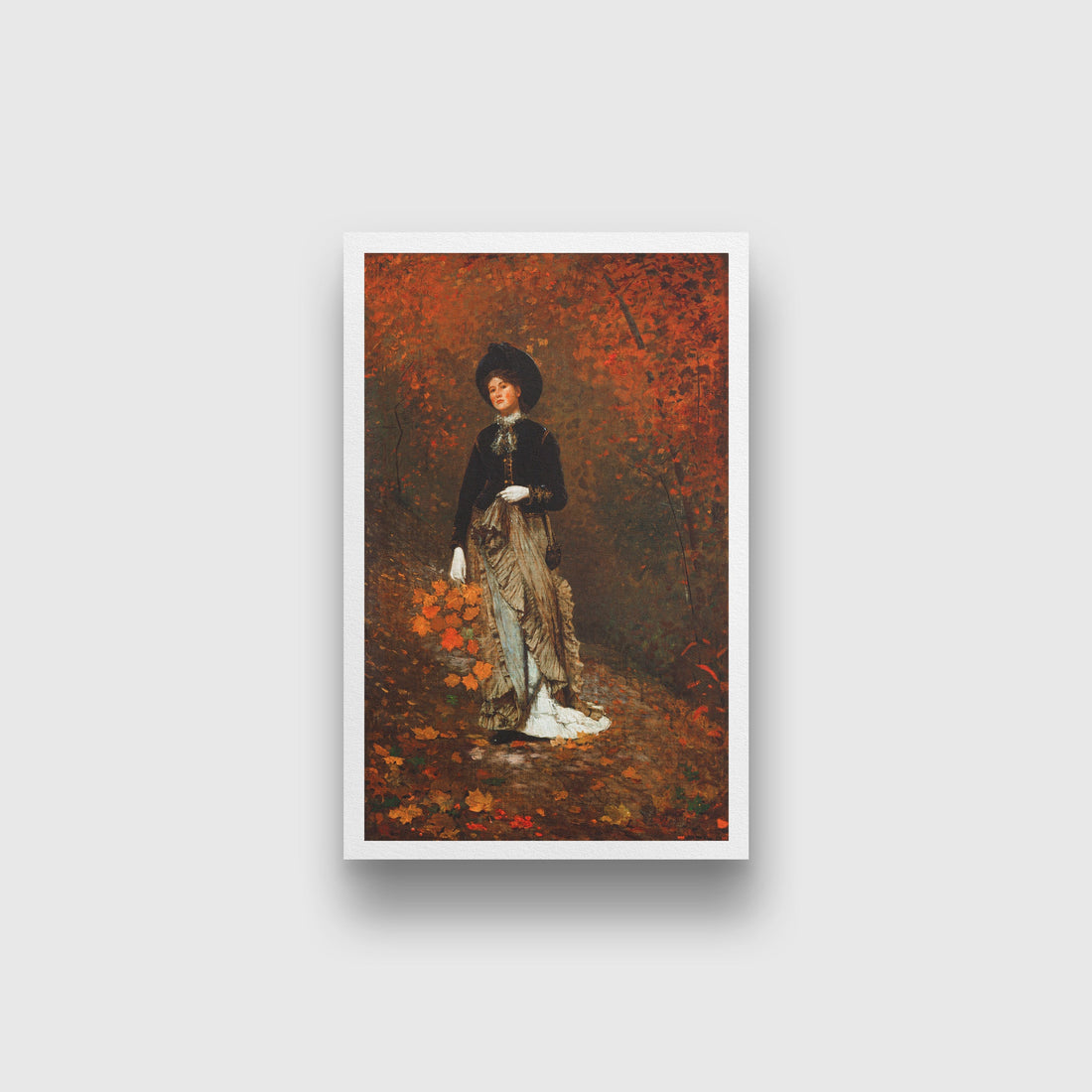 Autumn painting - Meri Deewar 2 : 3 Vertical Premium Wall Art Canvas by MeriDeewar