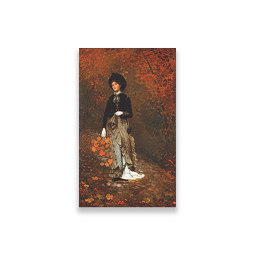 Autumn painting - Meri Deewar 2 : 3 Vertical Premium Wall Art Canvas by MeriDeewar