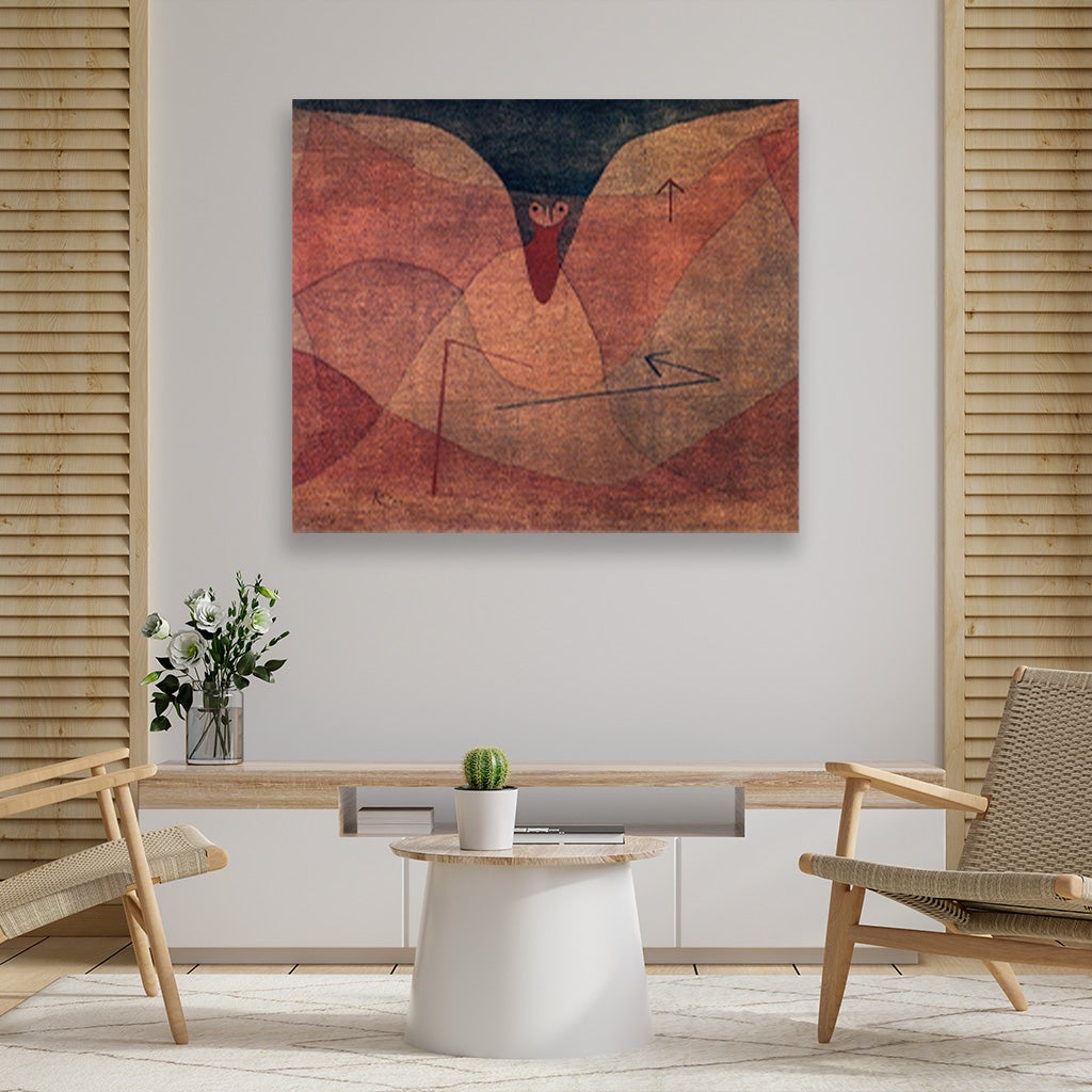 Aviatic Evolution painting - Meri Deewar 1 : 1 Square Premium Wall Art Canvas by MeriDeewar