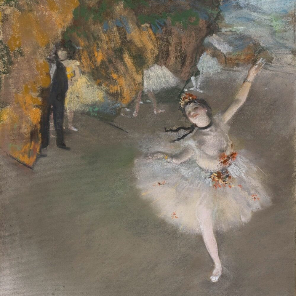 Ballet Painting - Meri Deewar 2 : 3 Vertical Premium Wall Art Canvas by MeriDeewar