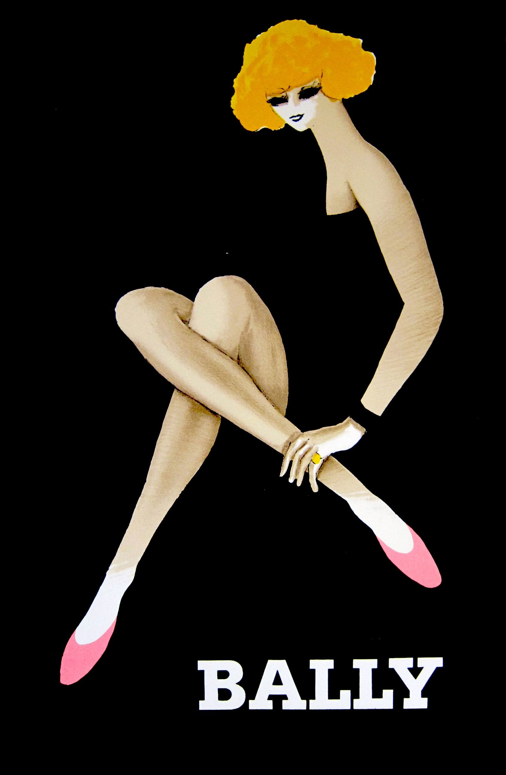 Bally Ads Poster Poster A3 / Poster Premium Wall Art Canvas by MeriDeewar