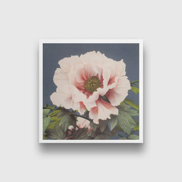 Beautiful Flower painting 1 : 1 Square Premium Wall Art Canvas by MeriDeewar