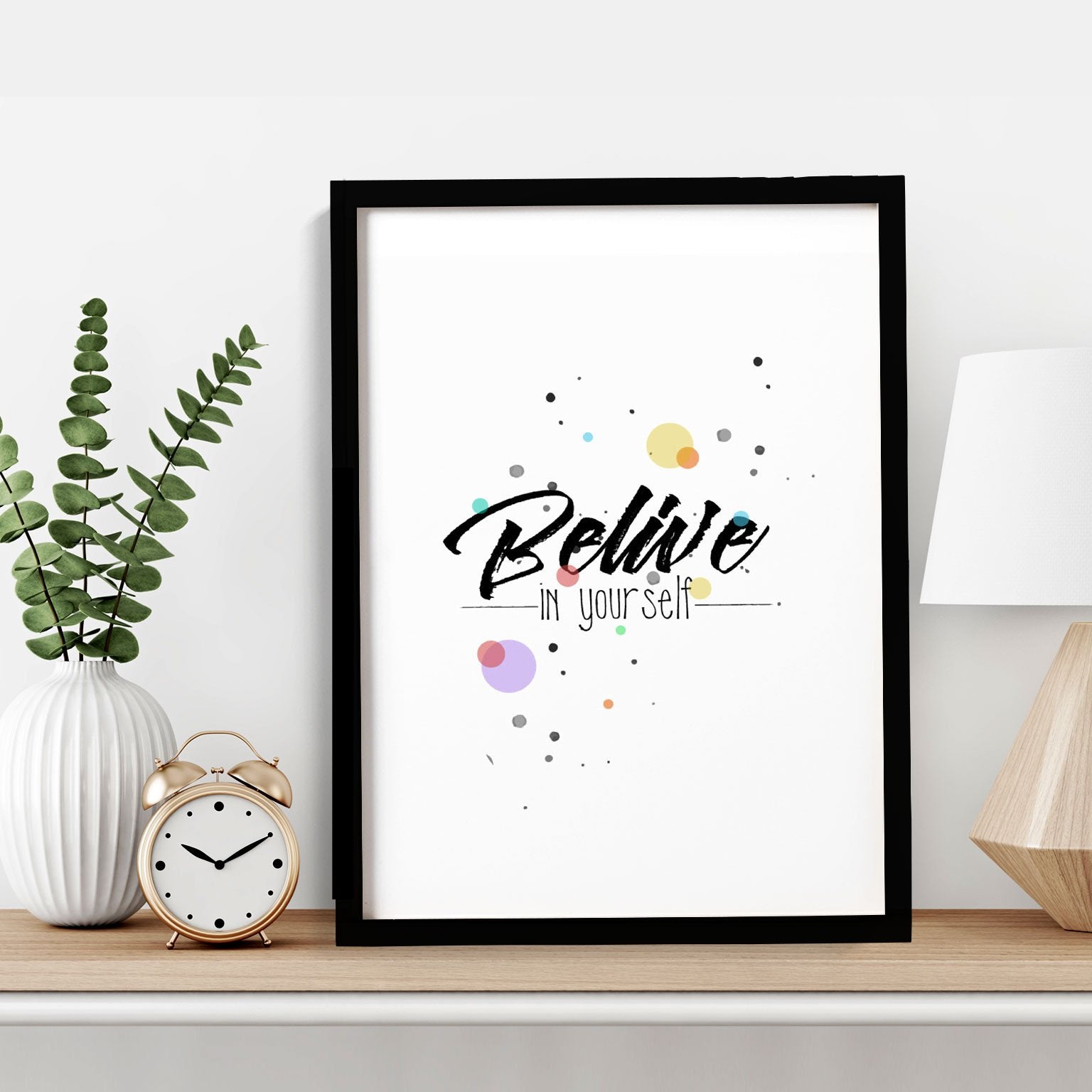 Belive _Poster Poster A3 / Poster Premium Wall Art Canvas by MeriDeewar