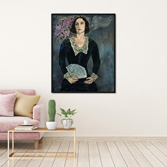 bella rosenfeld Painting-Meri Deewar 4 :5 Vertical Premium Wall Art Canvas by MeriDeewar