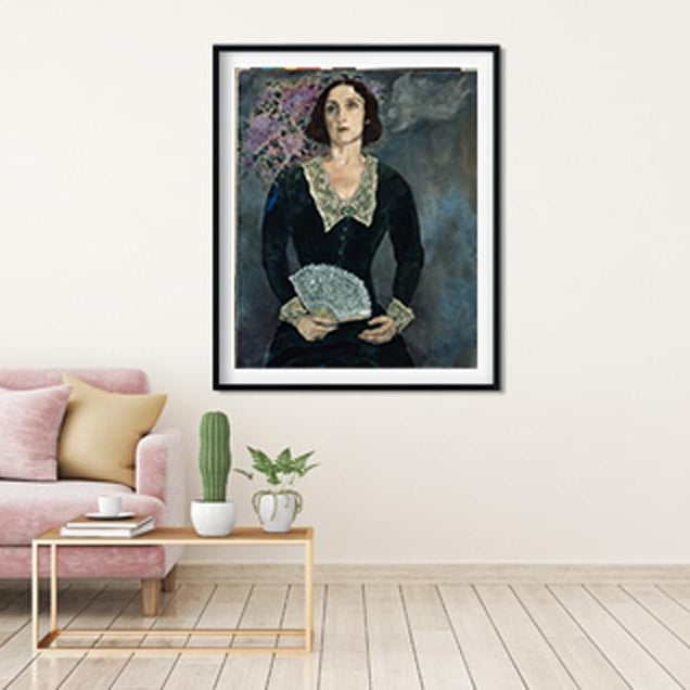 bella rosenfeld Painting-Meri Deewar 4 :5 Vertical Premium Wall Art Canvas by MeriDeewar