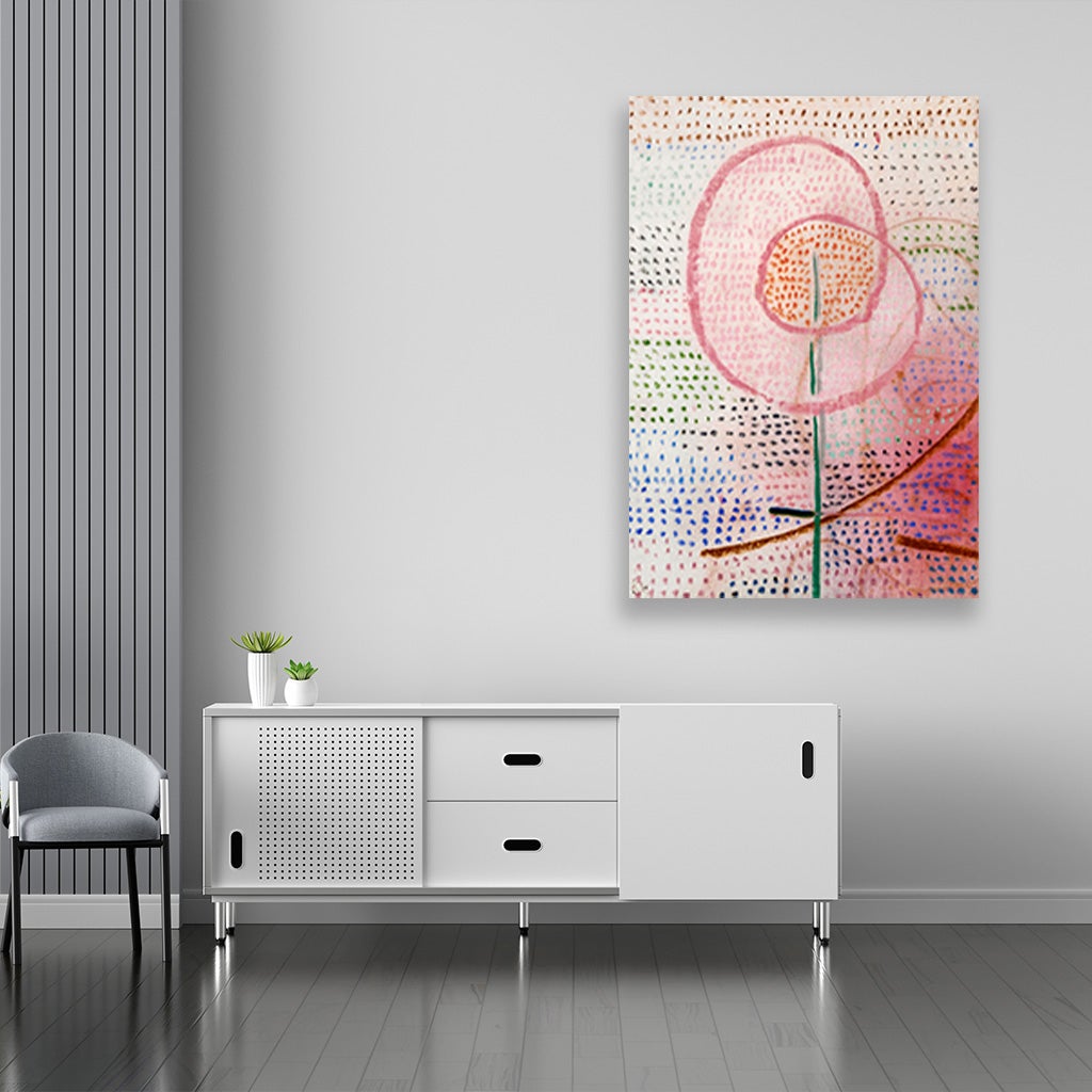 Blossoming Painting - Meri Deewar 3 : 4 Vertical Premium Wall Art Canvas by MeriDeewar