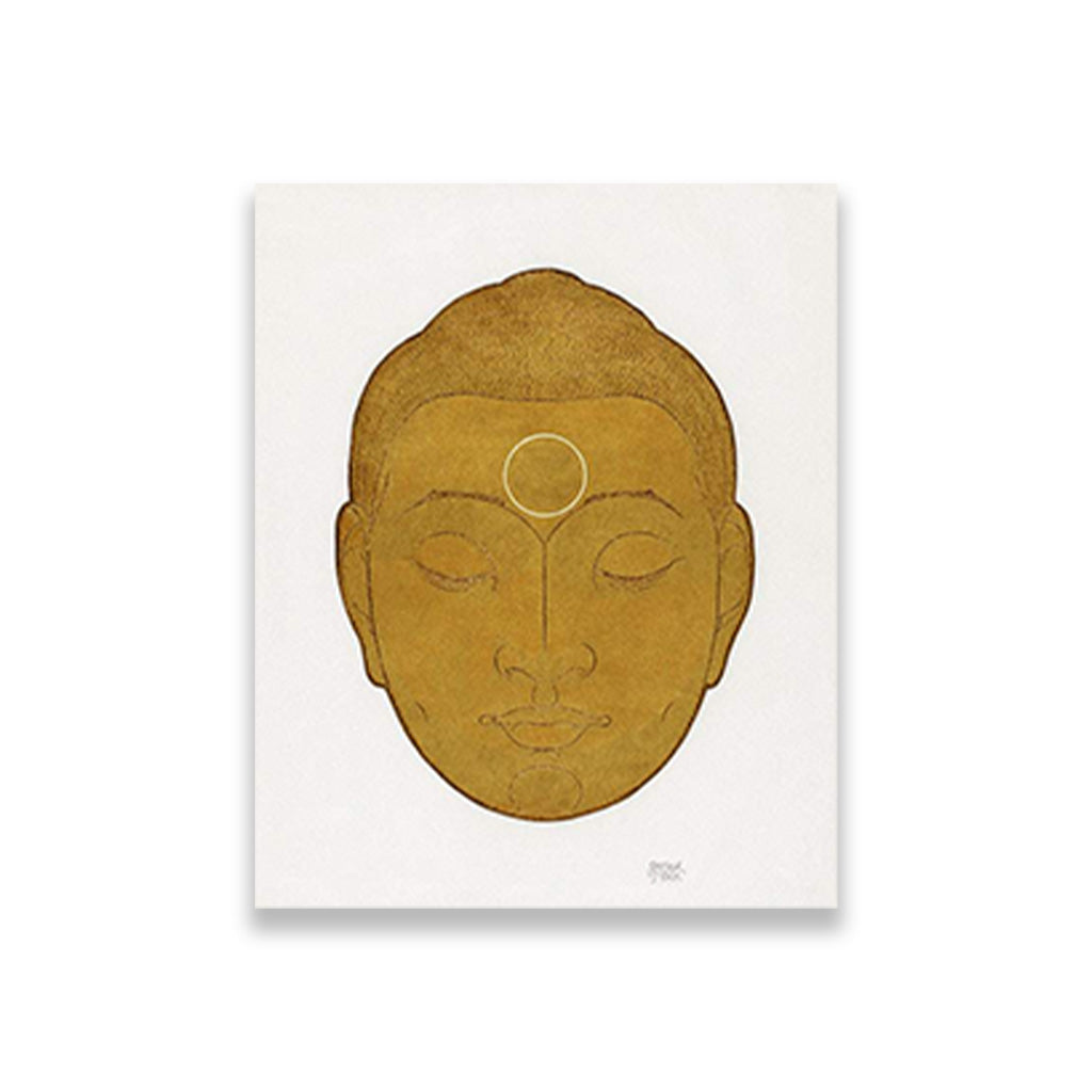 Buddha Painting - Meri Deewar 4 :5 Vertical Premium Wall Art Canvas by MeriDeewar