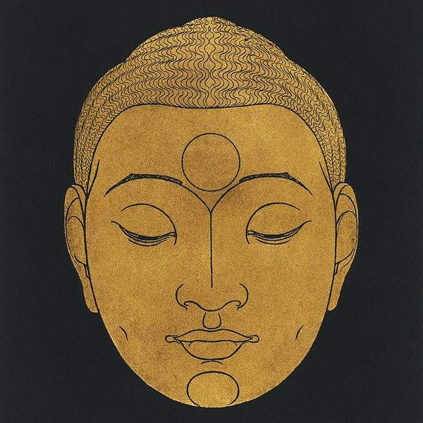 Buddha Reijer Stolk Painting - Meri Deewar 4 :5 Vertical Premium Wall Art Canvas by MeriDeewar