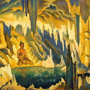 buddha the winner Painting - Meri Deewar 3 : 2 Horizontal Premium Wall Art Canvas by MeriDeewar