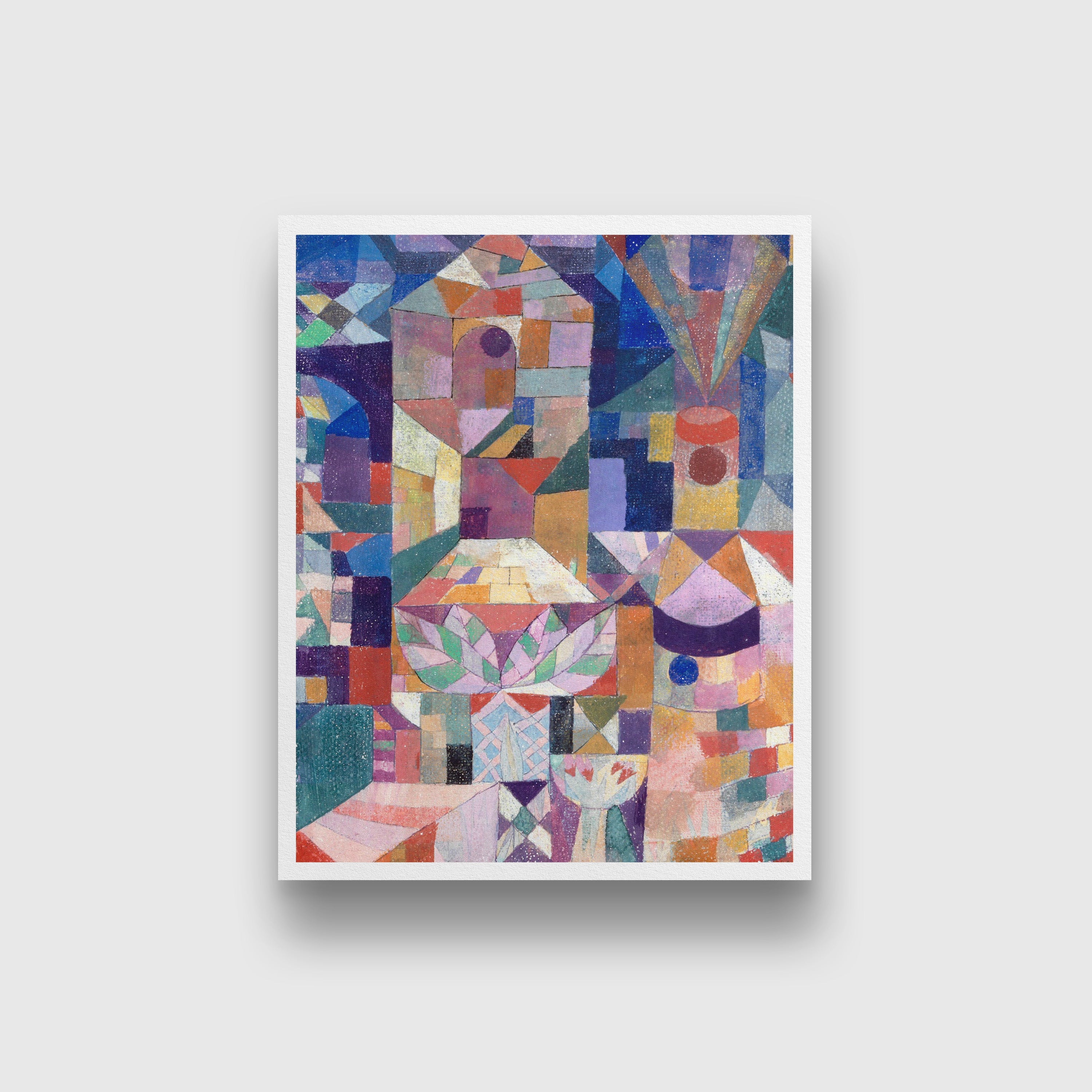 Burggarten painting - Meri Deewar 3 : 4.2 Vertical Premium Wall Art Canvas by MeriDeewar