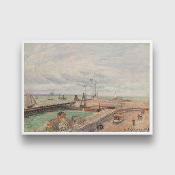 Camille pissarro-impressionist Painting-Meri Deewar 3 : 2 Horizontal Premium Wall Art Canvas by MeriDeewar
