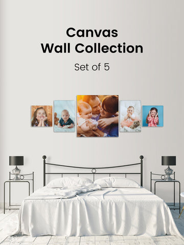 Canvas Wall Collection - Seven canvas wall collection Premium Wall Art Canvas by MeriDeewar
