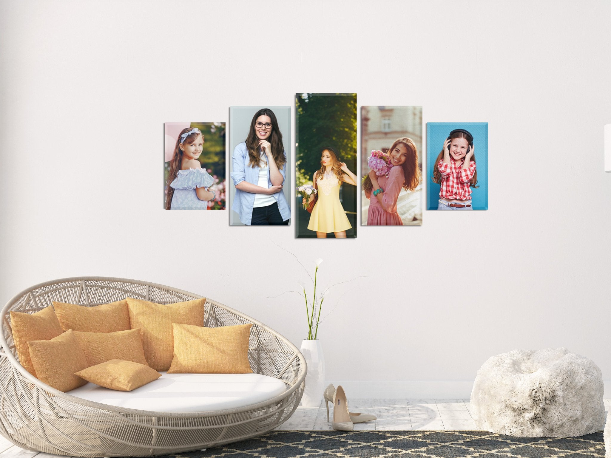 Canvas Wall Collection - Thirteen canvas wall collection Premium Wall Art Canvas by MeriDeewar