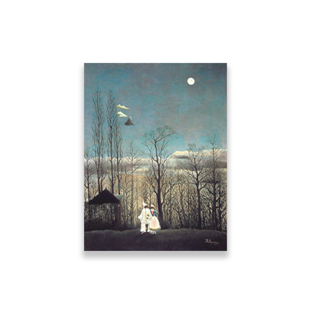 Carnival Evening famous painting - Meri Deewar 3 : 4 Vertical Premium Wall Art Canvas by MeriDeewar