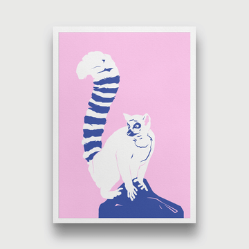 Cat wildlife Painting 3 : 4.2 Vertical Premium Wall Art Canvas by MeriDeewar