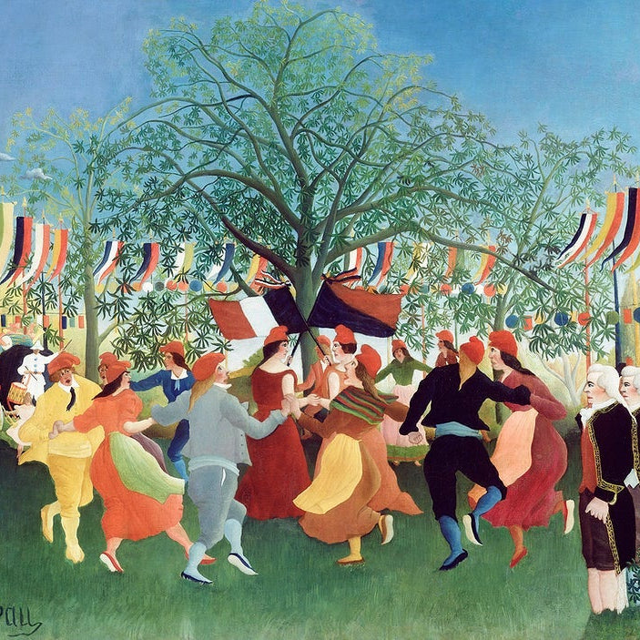 Centennial of Independence painting - Meri Deewar 3 : 4.2 Vertical Premium Wall Art Canvas by MeriDeewar
