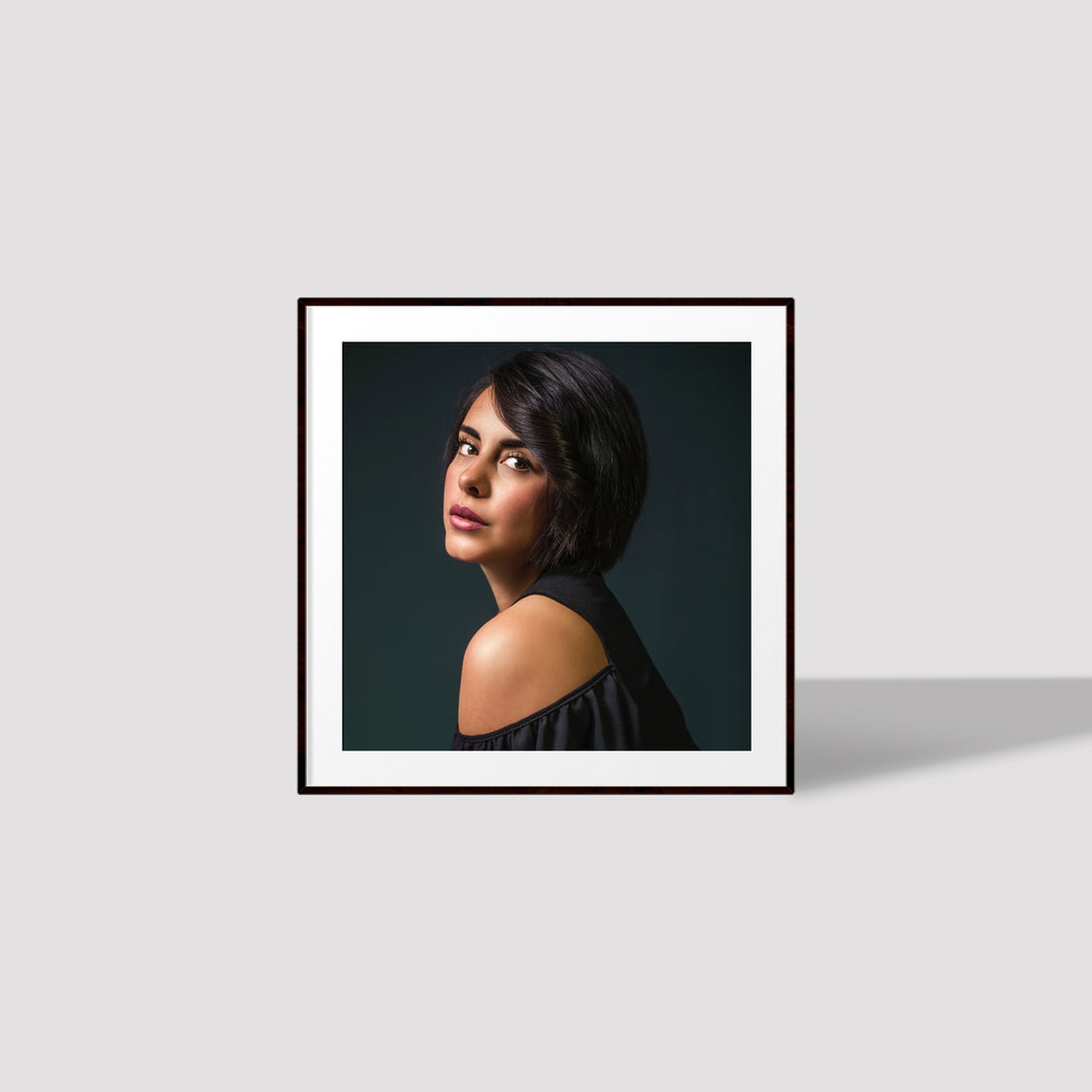 Classic Metal Frame & Photo custom Premium Wall Art Canvas by MeriDeewar