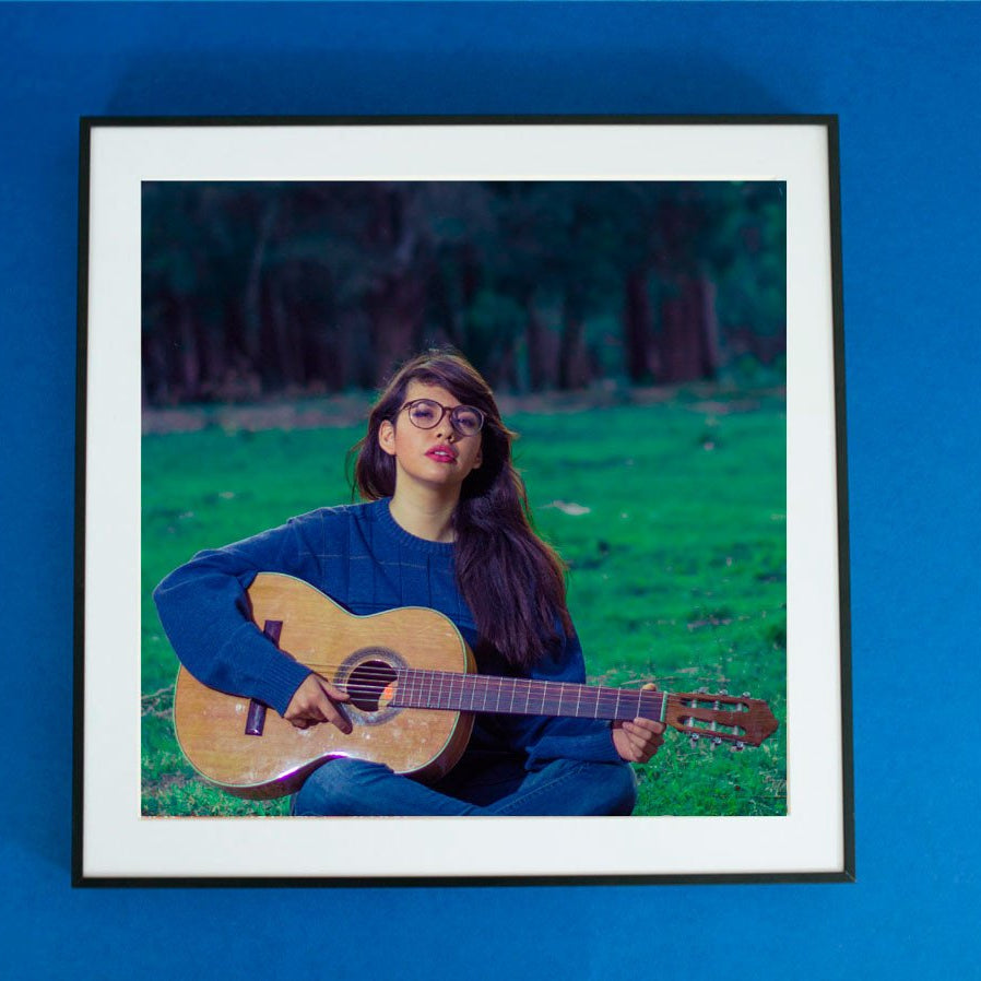 Classic Metal Frame & Photo custom Premium Wall Art Canvas by MeriDeewar