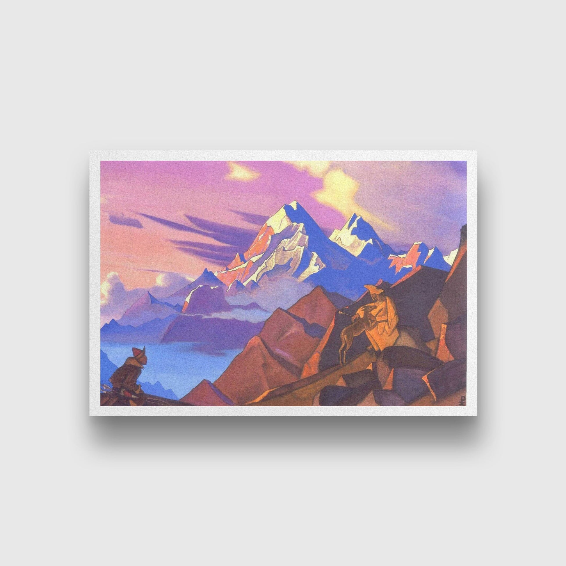Compassion - Meri Deewar 3 : 2 Horizontal Premium Wall Art Canvas by MeriDeewar