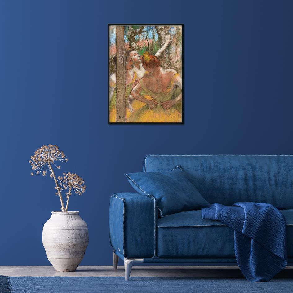 Dancing Girls Painting - Meri Deewar 3 : 4 Vertical Premium Wall Art Canvas by MeriDeewar