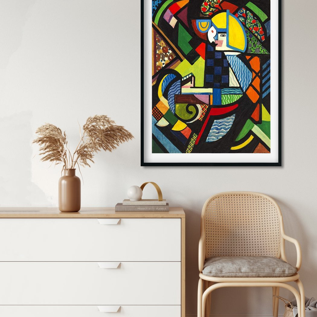 Daughter in a Rocker Henry Lyman Saÿen Painting - Meri Deewar 2 : 3 Vertical Premium Wall Art Canvas by MeriDeewar