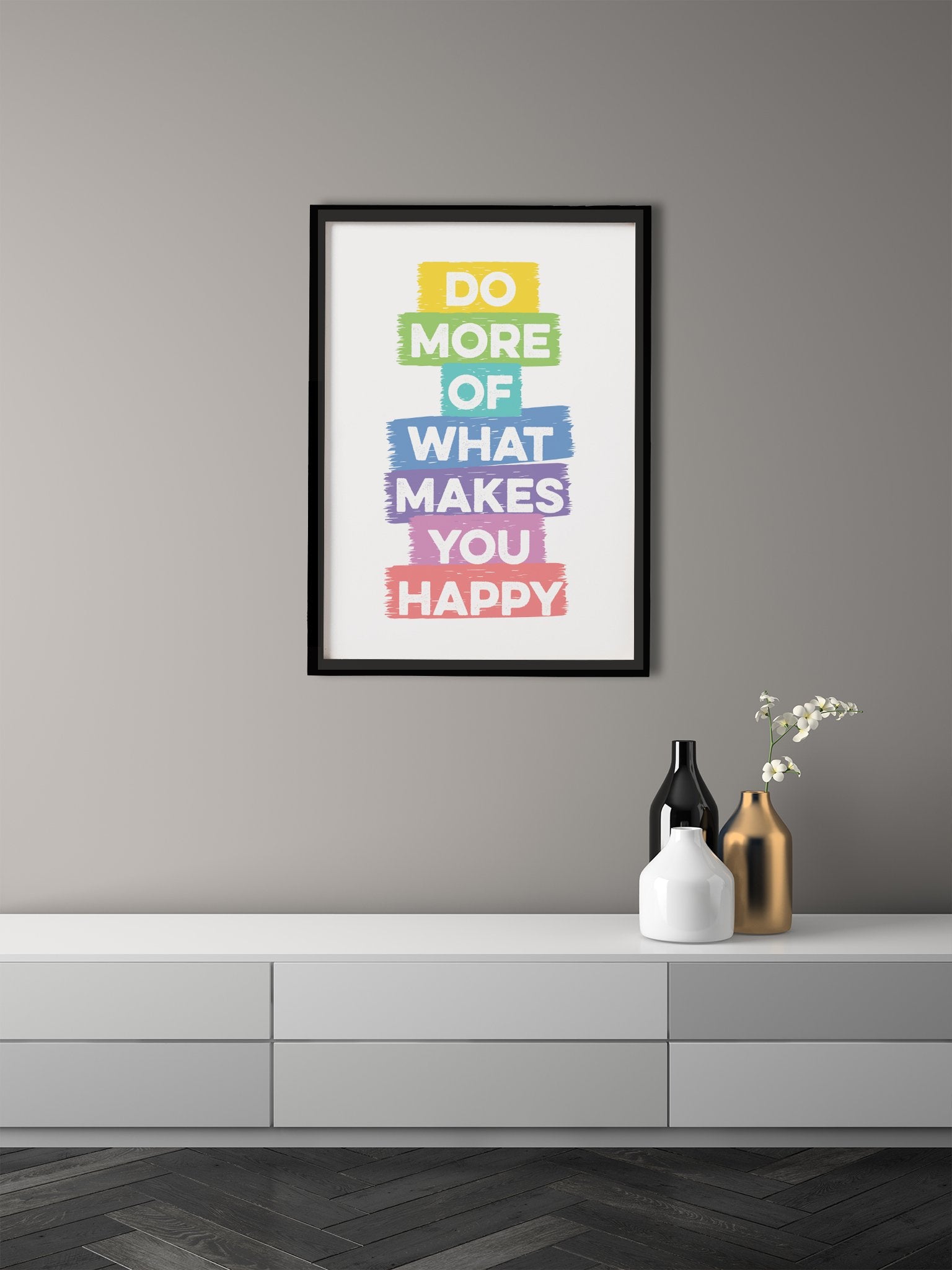 Do-more Poster Poster A3 / Poster Premium Wall Art Canvas by MeriDeewar