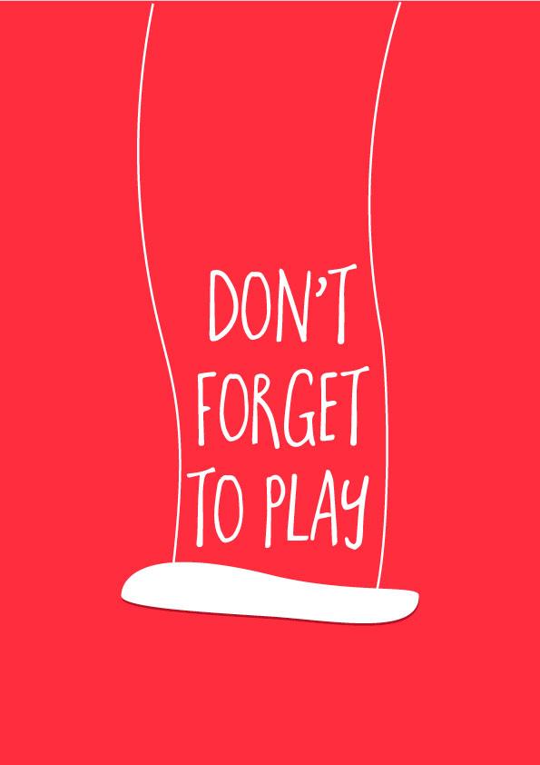 Don't forget to play sweet home Poster Poster A3 / Poster Premium Wall Art Canvas by MeriDeewar