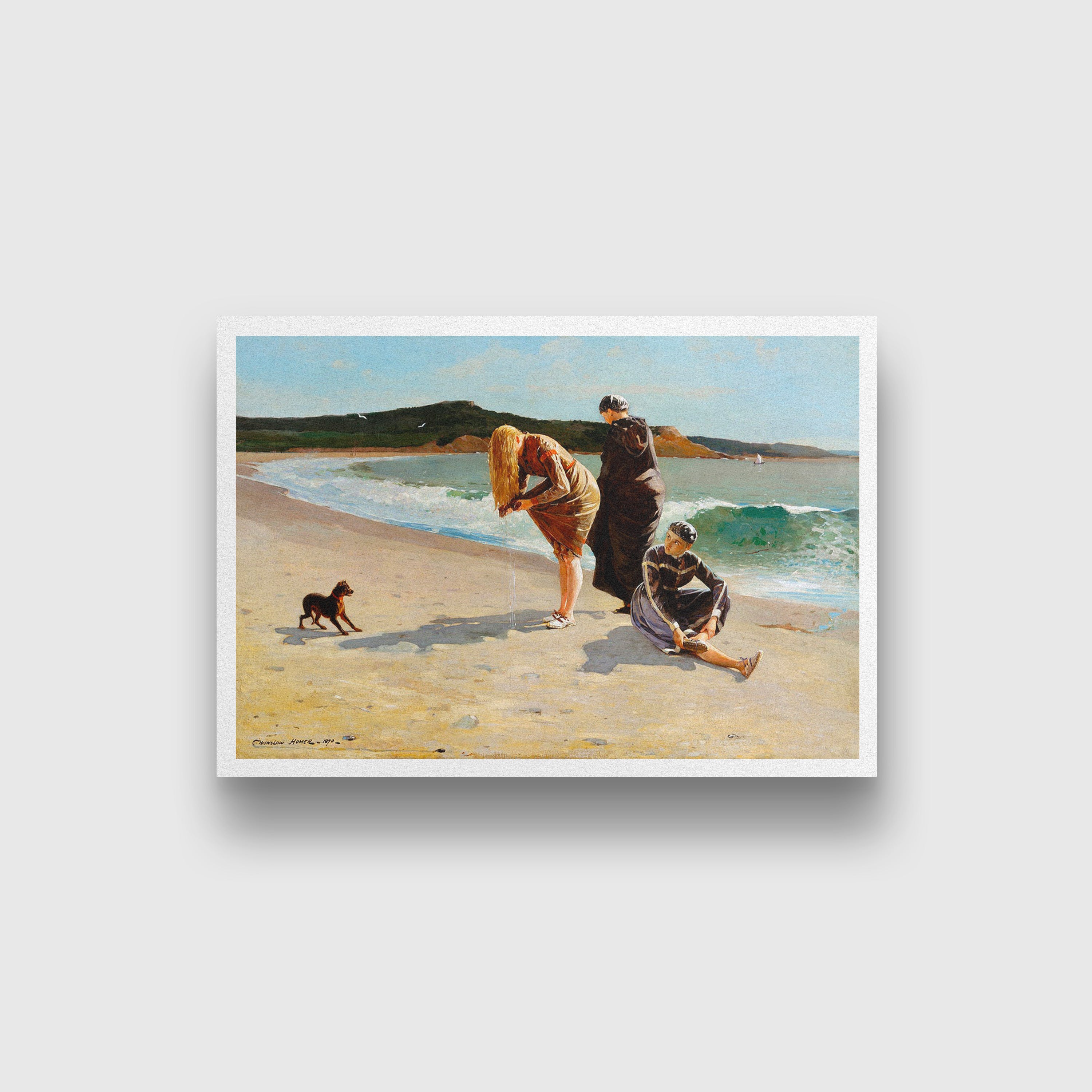 Eagle Head Manchester Massachusetts painting - Meri Deewar 3 : 2 Horizontal Premium Wall Art Canvas by MeriDeewar