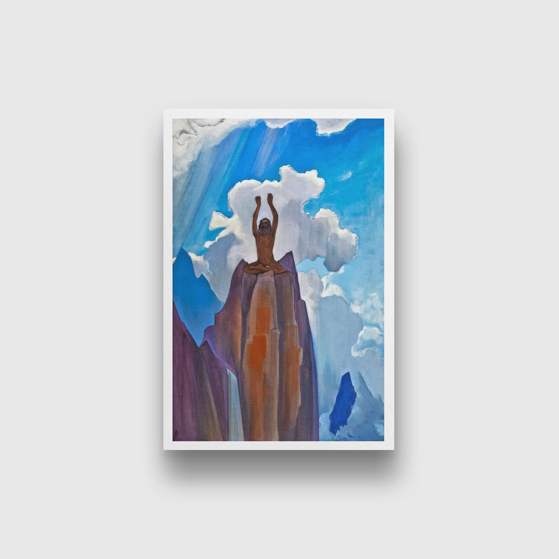 Ecstasy-Meri Deewar Painting - Meri Deewar 2 : 3 Vertical Premium Wall Art Canvas by MeriDeewar