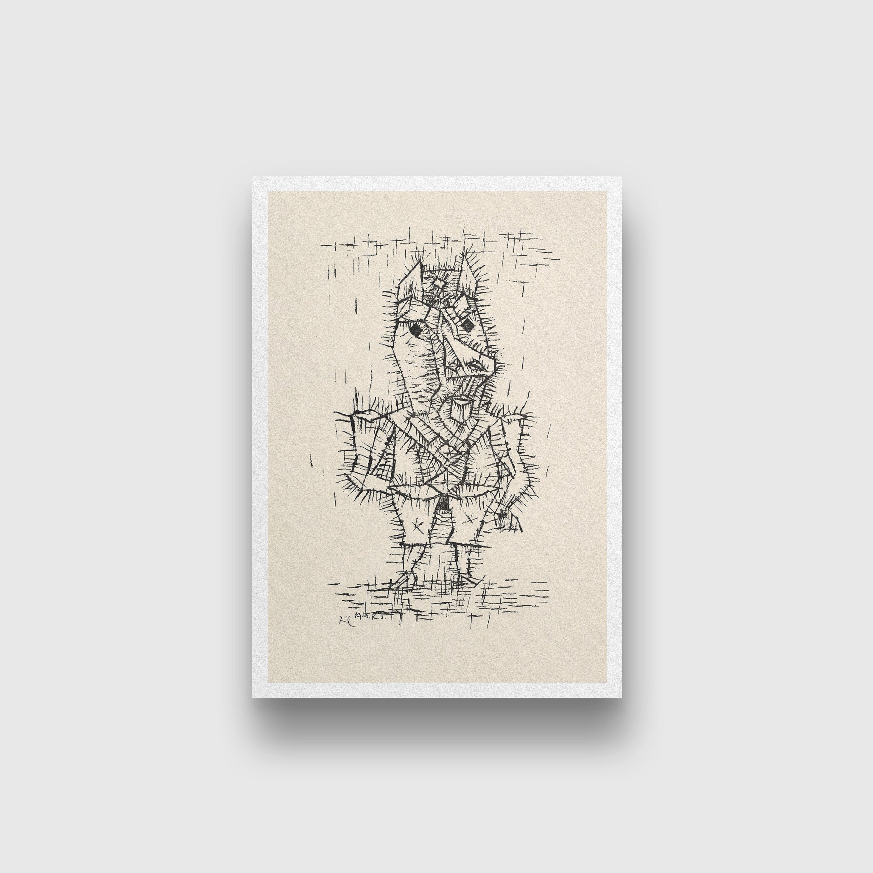 Esel painting - Meri Deewar 2 : 3 Vertical Premium Wall Art Canvas by MeriDeewar