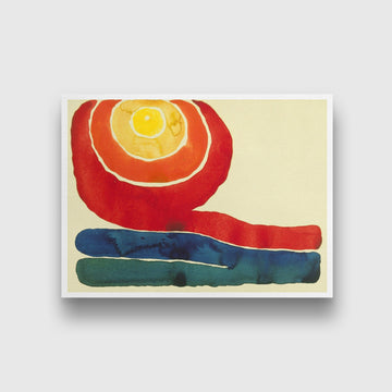 evening star Painting - Meri Deewar 4 : 3 Horizontal Premium Wall Art Canvas by MeriDeewar