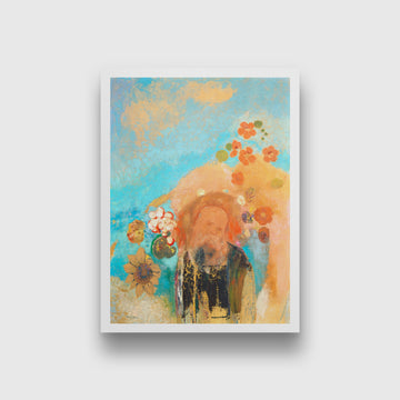 Evocation of Roussel 3 : 4 Vertical Premium Wall Art Canvas by MeriDeewar