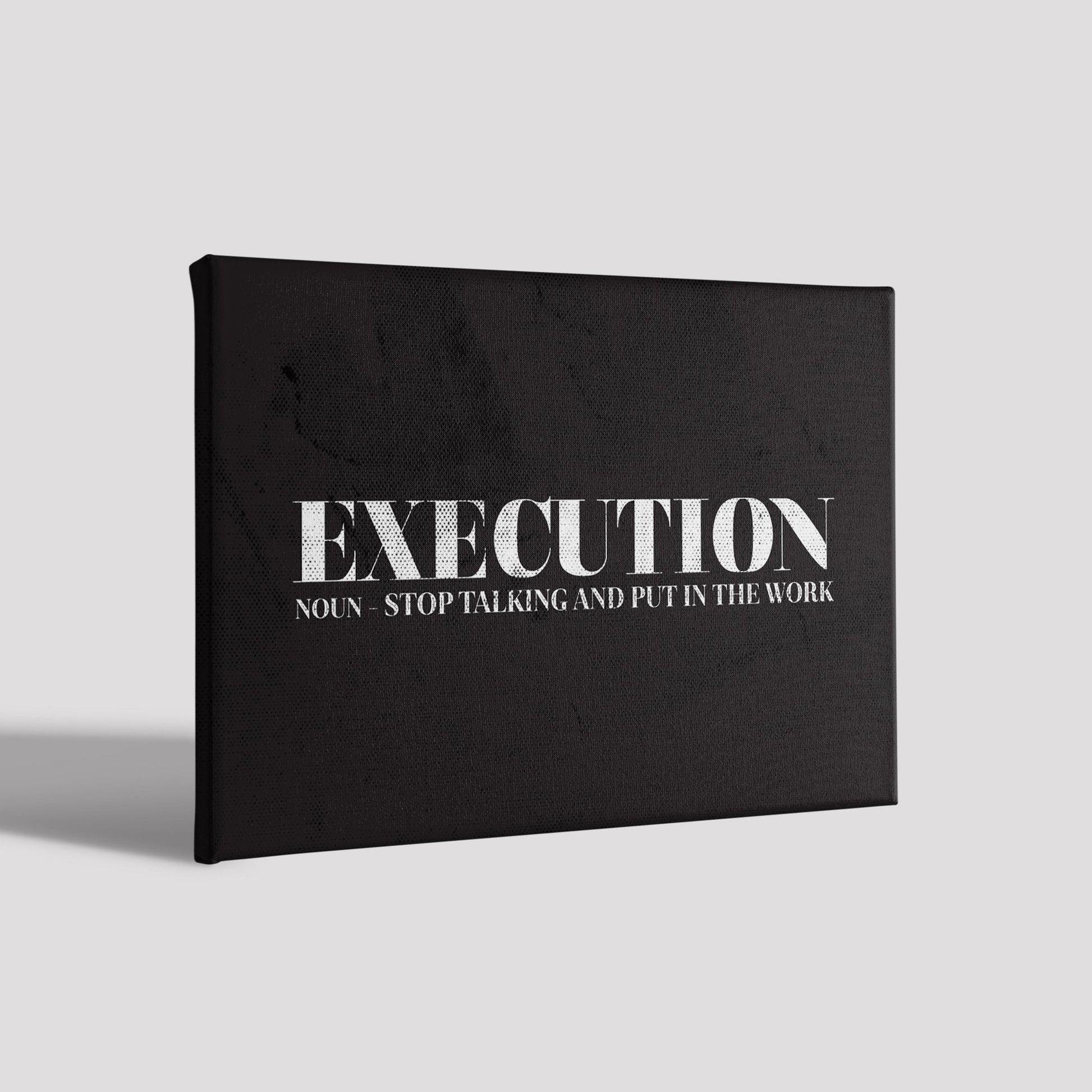Execution poster Poster A3 / Poster Premium Wall Art Canvas by MeriDeewar