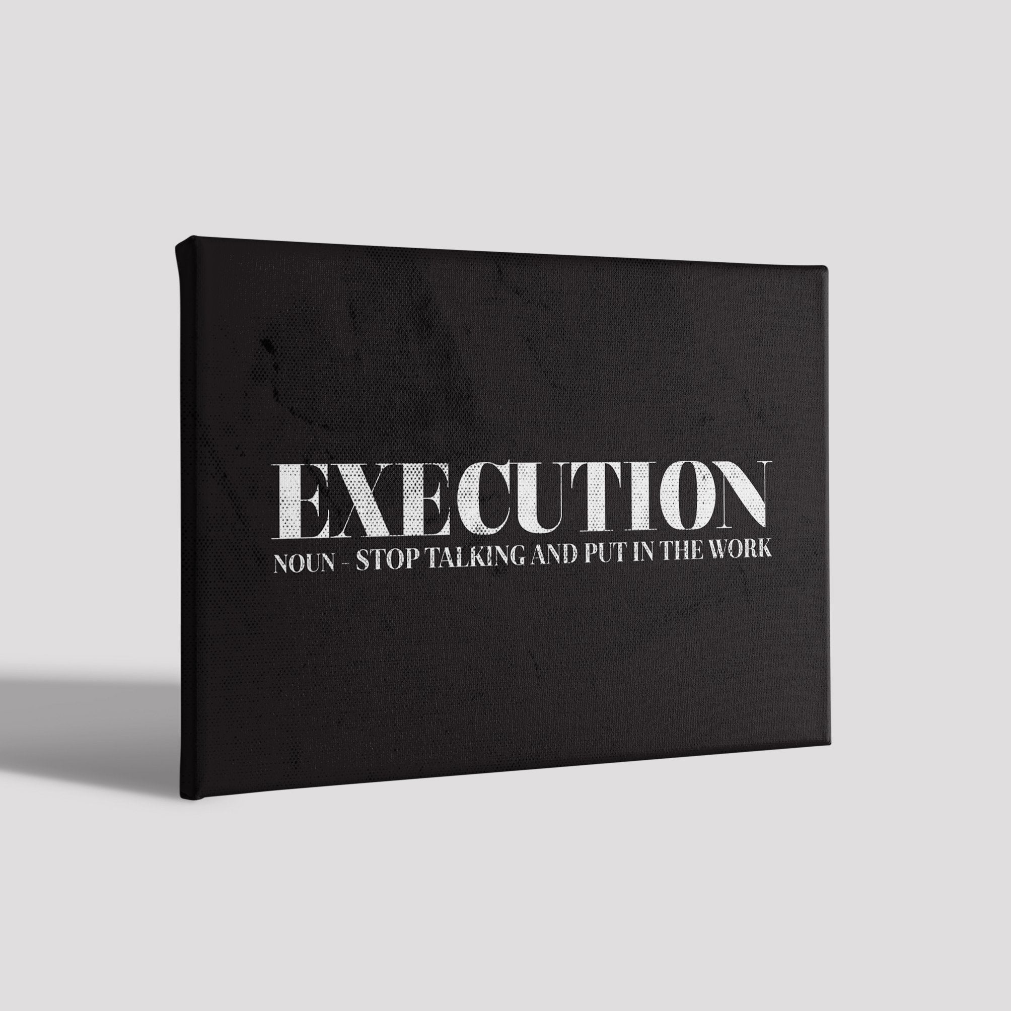 Execution poster Poster A3 / Poster Premium Wall Art Canvas by MeriDeewar