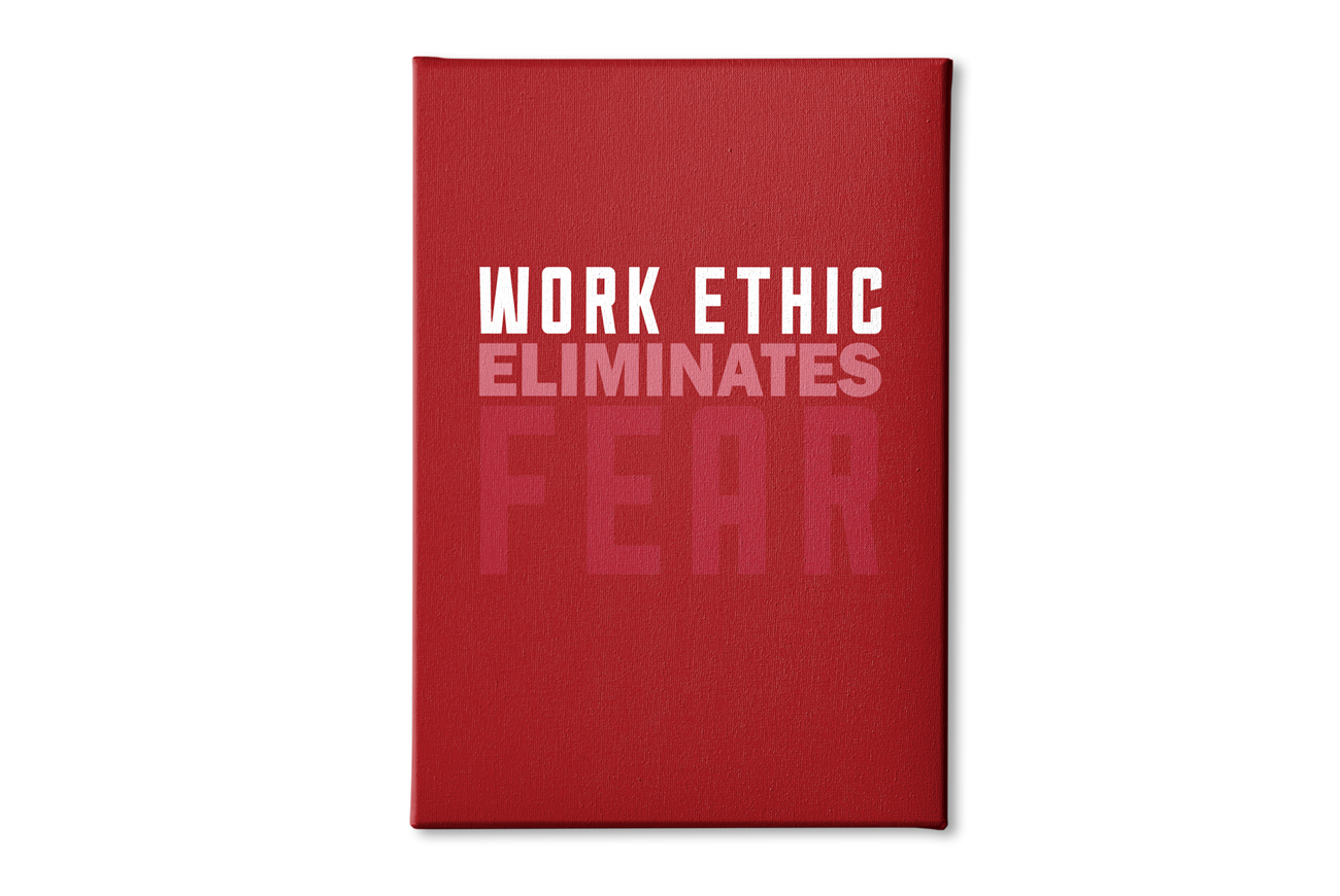 Fear Poster Poster A3 / Poster Premium Wall Art Canvas by MeriDeewar