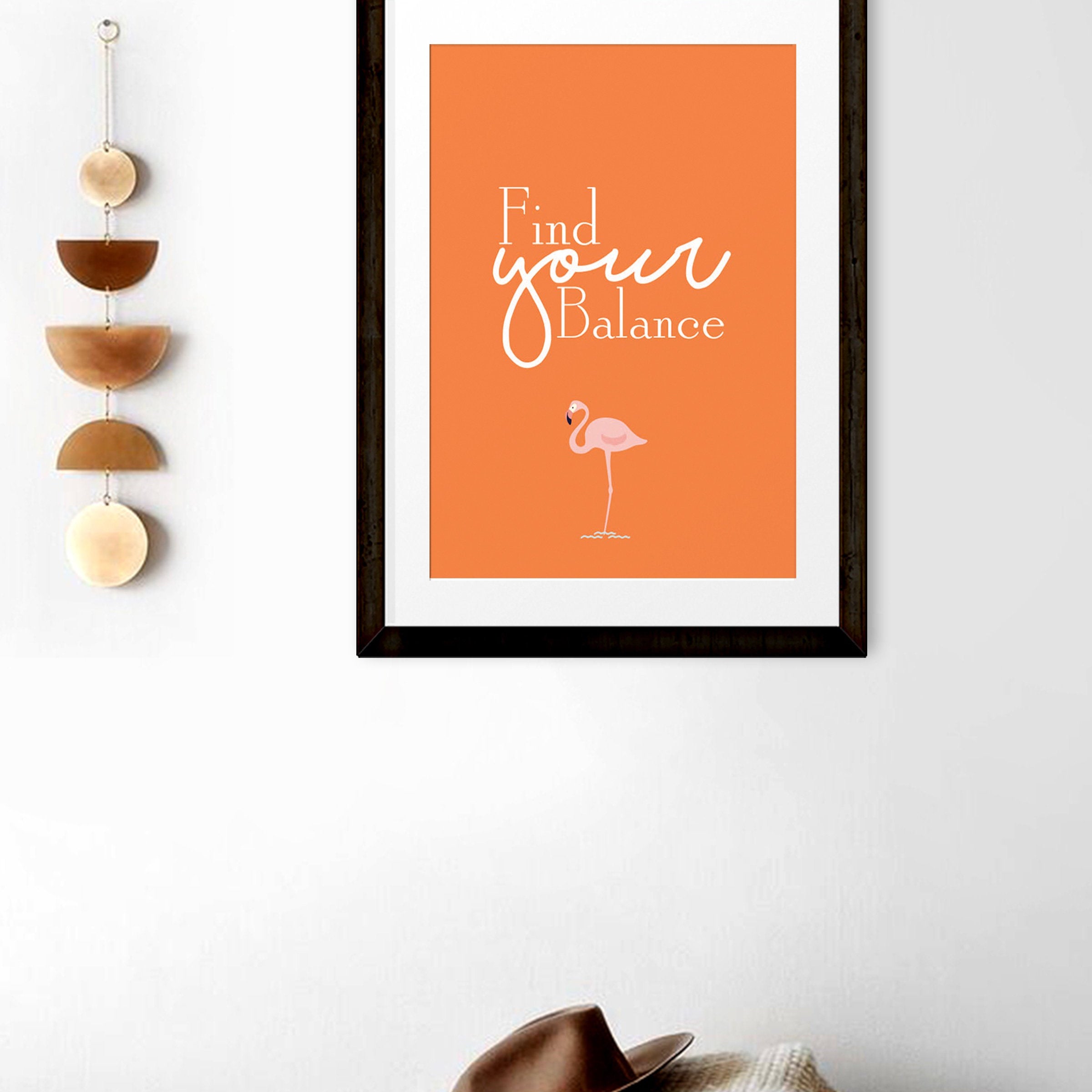 Find Your Balance _ poster Poster A3 / Poster Premium Wall Art Canvas by MeriDeewar