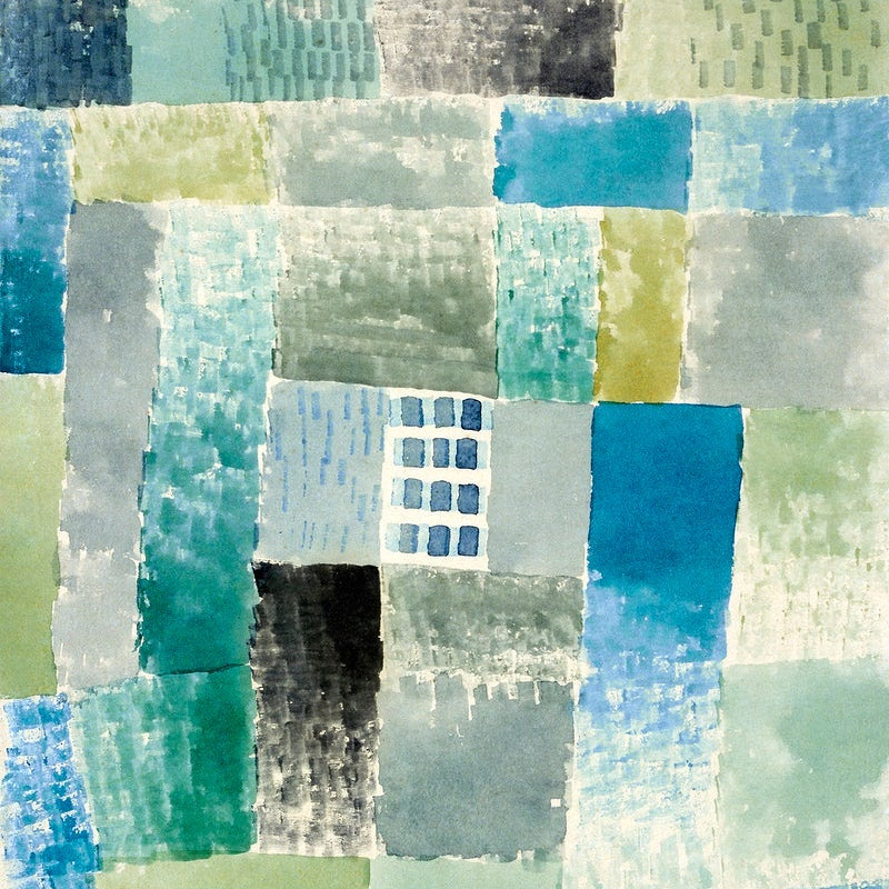 First house in a settlement painting - Meri Deewar 2 : 3 Vertical Premium Wall Art Canvas by MeriDeewar