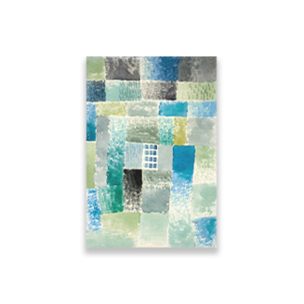 First house in a settlement painting - Meri Deewar 2 : 3 Vertical Premium Wall Art Canvas by MeriDeewar