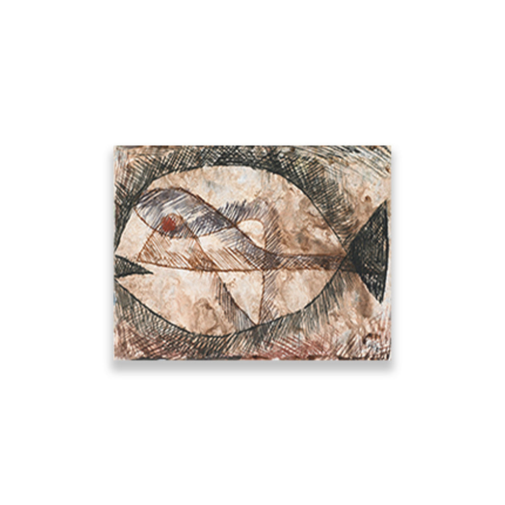 Fisch Painting - Meri Deewar 4 : 3 Horizontal Premium Wall Art Canvas by MeriDeewar