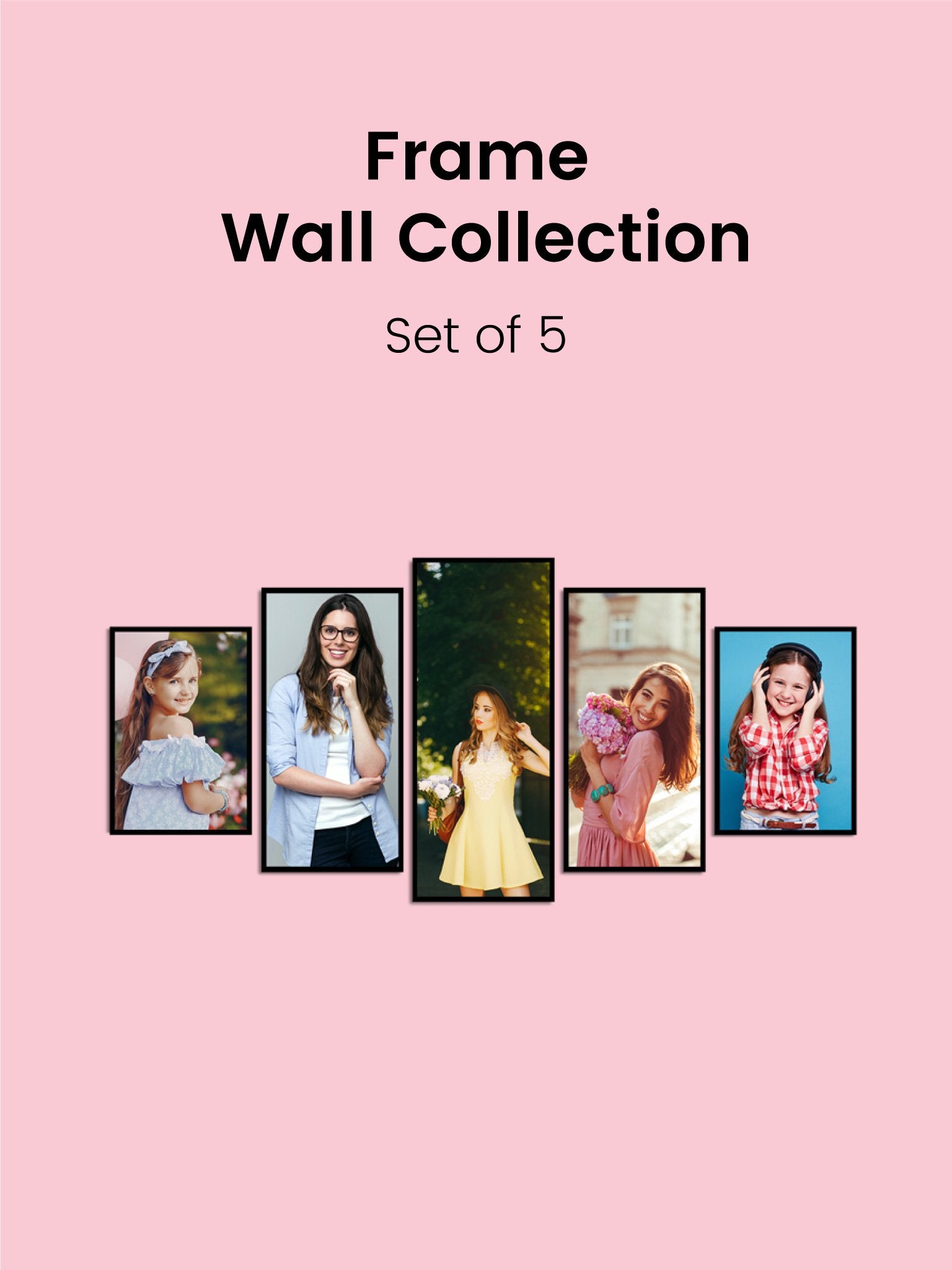 Framed Wall Collection - Thirteen Framed Wall Collection Premium Wall Art Canvas by MeriDeewar