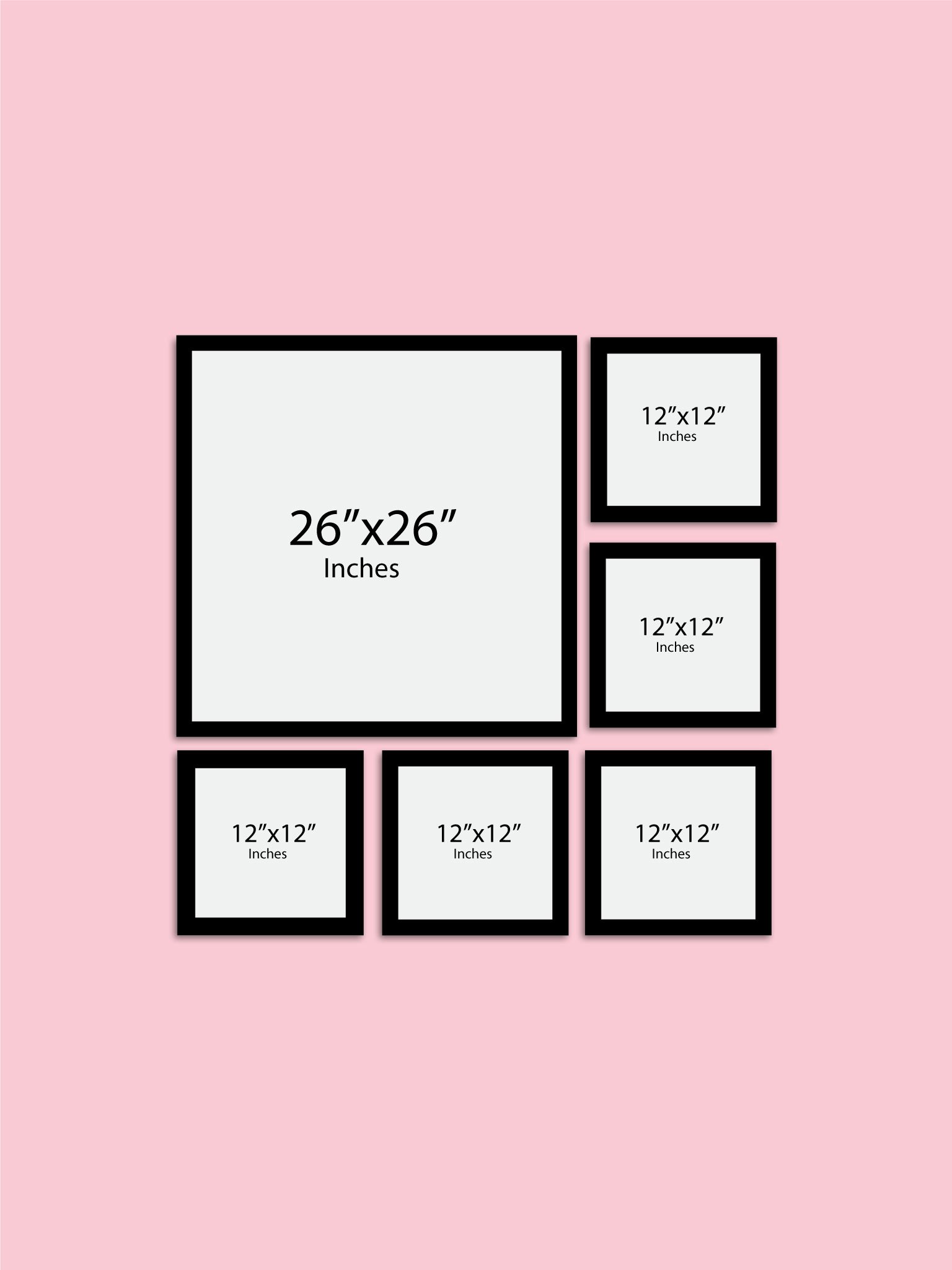 Framed Wall Collection - Twenty Two Framed Wall Collection Premium Wall Art Canvas by MeriDeewar
