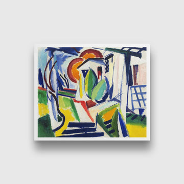 Fugue Henry Lyman Saÿen Painting - MeriDeewar 6 : 5 Horizontal Premium Wall Art Canvas by MeriDeewar