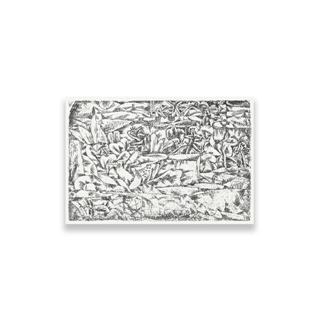 Garden of Passion painting - Meri Deewar 3 : 2 Horizontal Premium Wall Art Canvas by MeriDeewar