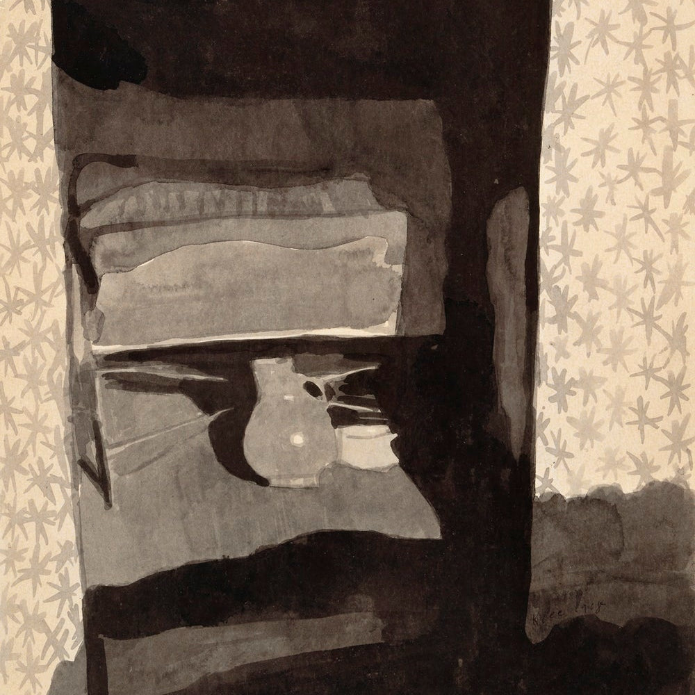 Glance into a bedroom 4 :5 Vertical Premium Wall Art Canvas by MeriDeewar