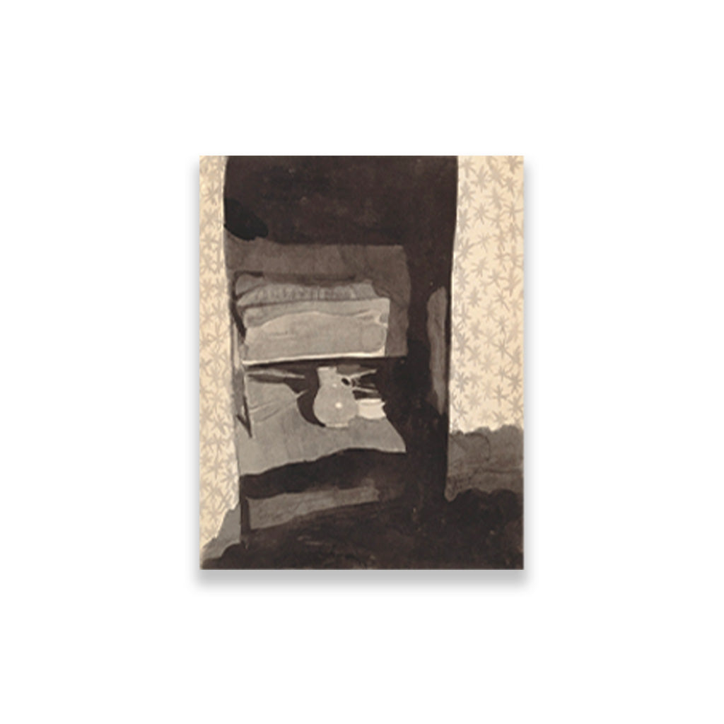 Glance into a bedroom 4 :5 Vertical Premium Wall Art Canvas by MeriDeewar