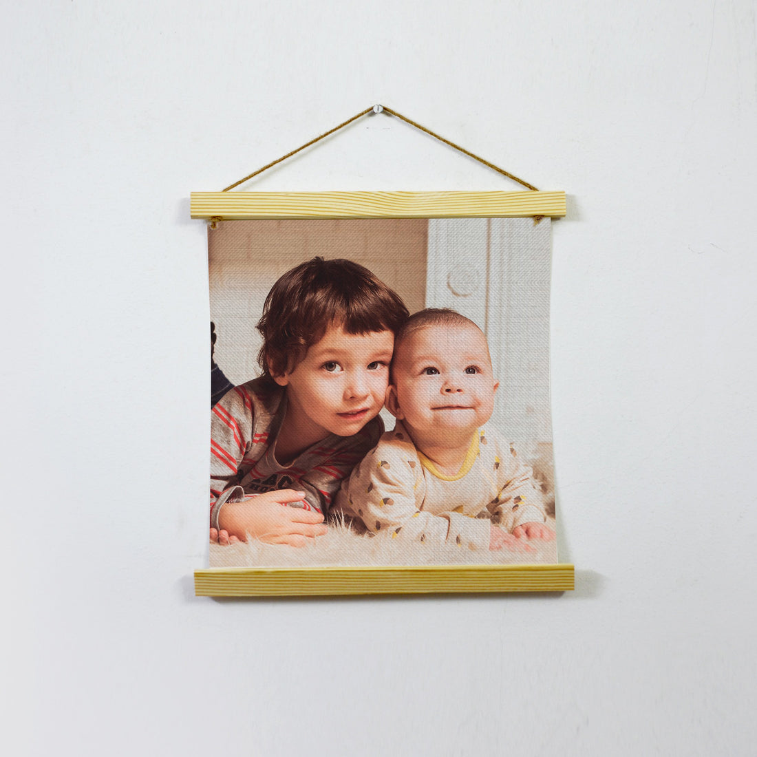Hanging Canvas Photo Print Gift - Meri Deewar custom 12 x 18 / 18 x12 Inches Premium Wall Art Canvas by MeriDeewar